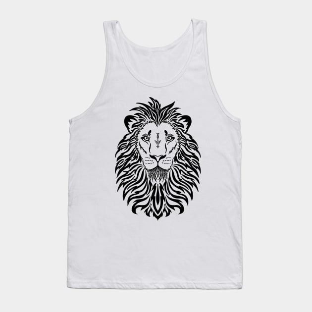 THE LION Tank Top by Introvert Home 